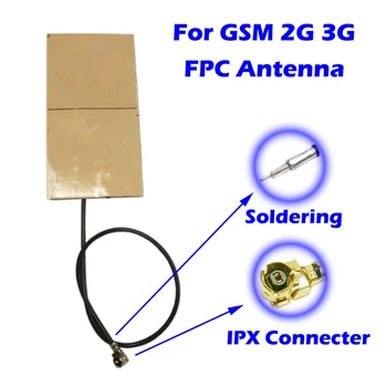 Мягкая Антенна GSM FPC с Коэффициентом усиления 5dbi AerialBuilt in IPX Connecter Клеевое Крепление для Модуля Радио M2M Сотового Телефона CDMA WCDMA 2G 3G