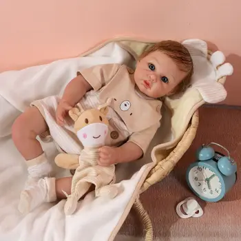 Распродажа реалистичных кукол-младенцев высокого качества reborn baby для новорожденных ручной работы с подробной росписью Genesis heat set paint