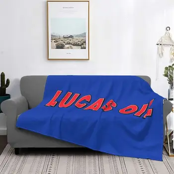 Новый Домашний текстиль Lucas размером 60x80 дюймов, роскошный подарок для взрослых, теплое легкое одеяло с принтом, мягкое тепловое одеяло для мальчиков и девочек