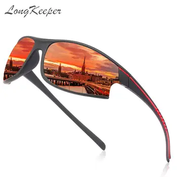 Поляризованные солнцезащитные очки Мужские Спортивные очки для вождения Мужские Винтажные очки для рыбалки Классические Спортивные Очки Oculos de sol