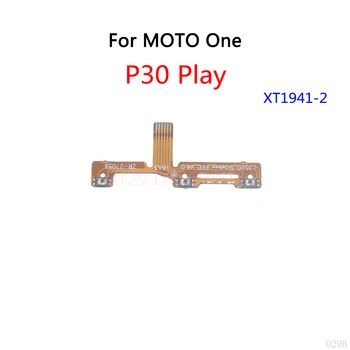 10 шт./лот Для Motorola MOTO One P30 Play XT1941-2 Кнопка включения/Выключения звука Кнопка Регулировки громкости Гибкий кабель