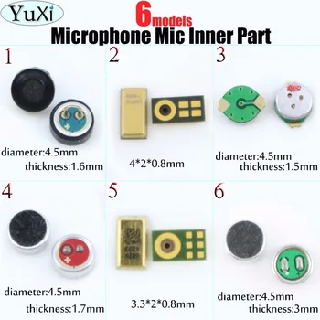 YuXi Высококачественный Микрофон Ремонт внутреннего микрофона для iPhone 7 Ремонт Внутреннего Микрофонного Приемника для мобильного телефона