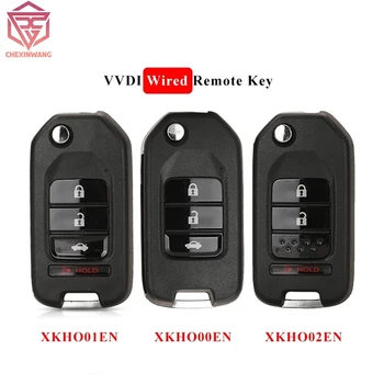 Xhorse VVDI XKHO00EN/XKHO01EN/XKHO02EN Проводной Дистанционный Ключ Универсальный Пульт Дистанционного Управления для Honda Type Universal Английская Версия