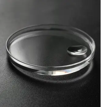 Плексигласовое часовое стекло Пластиковая крышка Пузырьковое акриловое часовое стекло Запасные части 30.6x5.0 мм для 1601