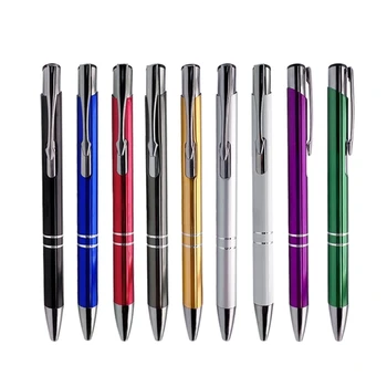 10x Выдвижная шариковая ручка Офисная ручка 1,0 мм Черная / синяя Рабочая ручка со средней точкой W3JD