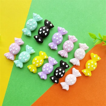 50 детских силиконовых молярных бусин в форме конфет, игрушка для изготовления ювелирных изделий 