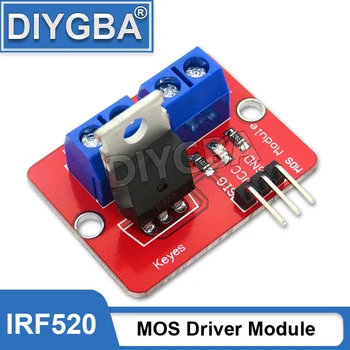 Модуль драйвера IRF520 0-24 В MOS для MCU ARM Raspberry Pi Верхняя кнопка Mosfet