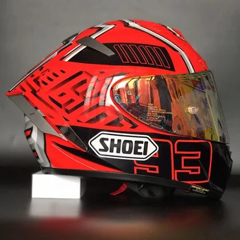 Мотоциклетный шлем с полным лицом X14 Красный Муравьиный Шлем Для Мотокросса, Шлем Для езды на мотобайке Casco De Motocicleta X-Четырнадцатый Шлем