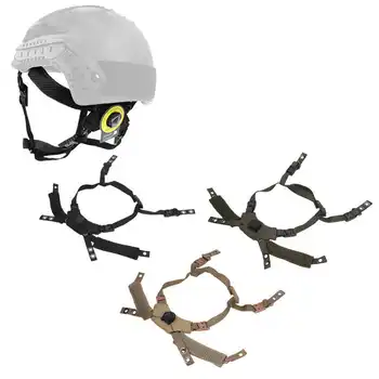 Военная Система подвески с регулируемым циферблатом, Подбородочный ремень, Аксессуары для шлема Fast для MICH для Шлема Wendy