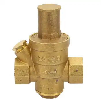 электрический клапан 1шт, Латунный Регулируемый регулятор давления воды, резьба клапана DN15 1/2 