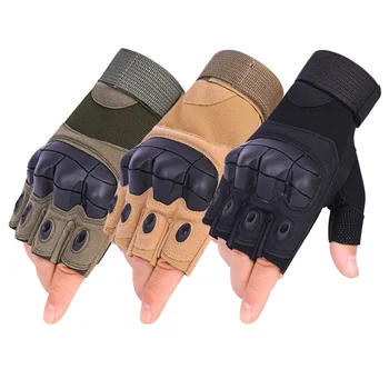 Тактические перчатки на полпальца камуфляжные мужские боксерские мотоциклетные перчатки для езды на мотоцикле спортивная защита фитнес
