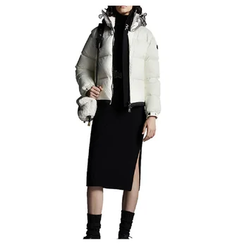 Зима 2022, Женская куртка с полиуретановым покрытием, теплый женский пуховик Parker, одежда y2k, Новый высококачественный пуховик traf bra XL