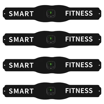 3X Тренажер-Миостимулятор Smart Fitness Для тренировки брюшной полости, Электрические наклейки для похудения, Пояс для похудения Унисекс