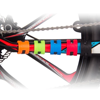 Рама шоссейного велосипеда ZTTO MTB задняя вилка резиновое кольцо для защиты от столкновения защитные наклейки для цепи снаряжение для горных велосипедов
