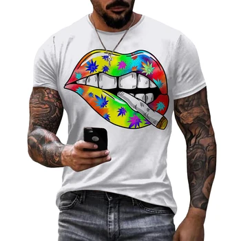 Мужская футболка с 3D-принтом 