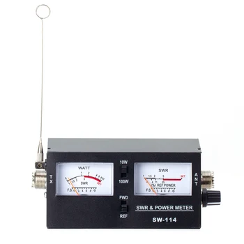 SW-114 SWR/RF/Измеритель напряженности поля для измерения относительной мощности, 3-функциональный аналоговый