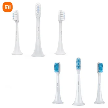 Оригинальная Головка Электрической Зубной Щетки Xiaomi Mijia Для T300 и T500 Smart Acoustic Clean Toothbrush Heads 3D Brush Head Сочетает в себе