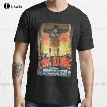 Футболка King Kong Tshirt For Women Custom Aldult Teen Унисекс С Цифровой Печатью, Классическая Футболка Xs-5Xl