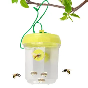 Ловушки Для ос Снаружи Экологически Чистый Безопасный Подвесной Улавливатель Ос Эффективный Инструмент Для Пчеловодства С Туннелями Двойного Входа Улавливатель пчел Для