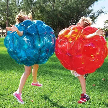 Активный отдых Надувные пузырьковые буферные шарики Сумо Бампер Боппер Игрушки Спортивные игры на открытом воздухе для детей Игровая спортивная игрушка Zorb Ball