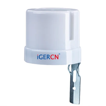 IGERCN Чувствительный Фотоэлемент Автоматического Включения Выключения AC 220V 25A С Сильноточным Фотоконтролем Белого Электронного Освещения Light Cotrol Sensor