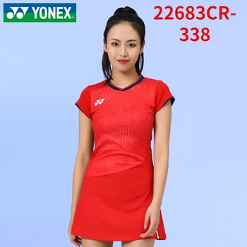 yonex sport Jersey спортивная одежда, спортивная одежда, платье для бадминтона 2022 для женщин, тенниса, фитнеса, длинная юбка