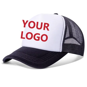 Персонализированный логотип, Небольшое количество MOQ, Изготовленная на заказ Мягкая губчатая шляпа, Сетчатая застежка сзади, Футбольные теннисные пенопластовые головные уборы, Бейсбольная кепка на заказ