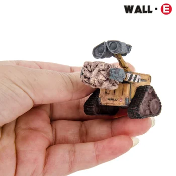 Мини-робот Wall-E, настенная фигурка, игрушка-кукла в подарок 4,5 см