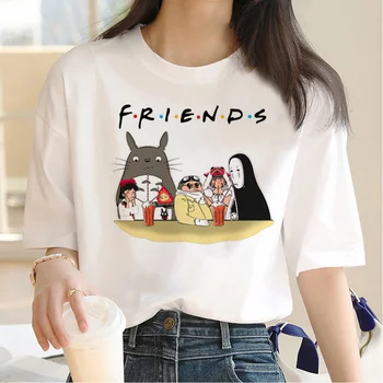 футболки с японским мультфильмом, аниме, женская одежда с рисунком аниме-манги для девочек