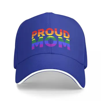 Гордая мама Радужная гордость Цвет флага ЛГБТ Бейсболка Golf Rave Роскошная женская шляпа Мужская