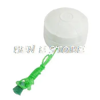 Белый пластиковый чехол, Зеленый выключатель на потолочном шнуре для домашнего офиса
