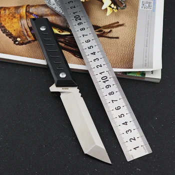 S35VN Охотничий Нож Универсальный Карманный Нож С Фиксированным Лезвием G10 Ручка CS GO Тактические Ножи EDC Инструменты для Выживания на Открытом Воздухе Кемпинг
