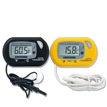 C/F Цифровой термометр, Аквариум, бассейн, ванна, Датчик температуры, Измеритель, Датчик температуры с всасыванием