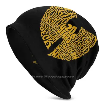 Wu Clan Вязаная Шапочка-Бини Мужская Женская Зимняя шапка своими РУКАМИ с логотипом Tang