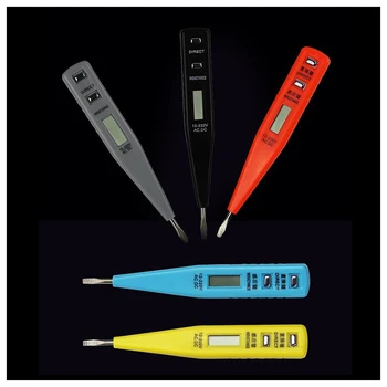 Бытовая индукционная тестовая ручка с цифровым дисплеем для обнаружения мелких линий Электрик