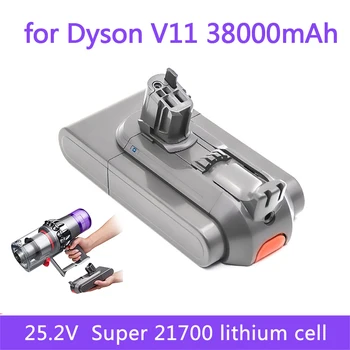 Новинка для аккумулятора Dyson V11 Absolute V11 Animal Li-ion для пылесоса Аккумуляторная батарея Super lithium cell 38000mAh