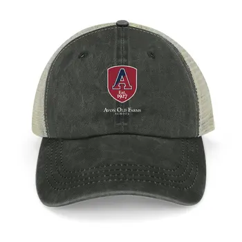Ретро-логотип школы Avon Old Farms, Ковбойская шляпа, винтажная модная кепка, мужская и женская