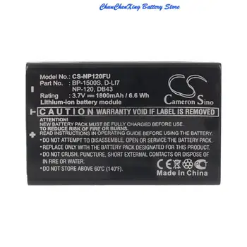 Аккумулятор емкостью 1800 мАч для Fujifilm FinePix 603 F10 F11 M603, Для CAMILEO H30 X100, Для Drift HD170 HD170S, Для Lawmate PV500