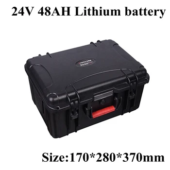 7S 24v 48Ah 50Ah Литиевый Аккумулятор Li Ion для ИБП Slar Система Хранения Энергии Гольф-Кар Мотоцикл + Зарядное Устройство 29.4V 5A