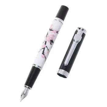 Перьевая ручка со средним пером 0,5 мм Бизнес-принадлежности для школьников Plum Blossom