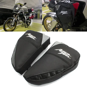 Мотоциклетная рама Аварийные перекладины Водонепроницаемая сумка для инструментов для ремонта Honda CRF1000L Africa Twin CRF1000L Adventure Sports