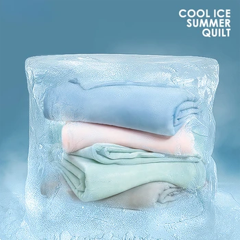 Летние тонкие охлаждающие одеяла Ледяное тканевое стеганое одеяло Покрывало на кровать Моющийся кондиционер Одеяло 150 Queen King Size