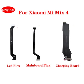Оригинал для Xiaomi Mi Mix 4 USB порт для зарядки Док-станция плата микрофона ЖК-дисплей Разъем материнской платы Гибкий кабель Запчасти для ремонта