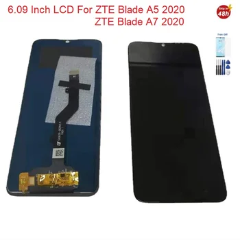 6,09 Дюйма для ZTE Blade A5 2020 ЖК-Дисплей A7 2020 Дисплей Сенсорный Экран Дигитайзер В Сборе для ZTE Blade A7 2020 Жк-Дисплей A5 2020 Экран
