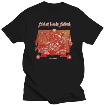 Мужская футболка Sabbath Bloody Sabbath, черная футболка с принтом, футболка