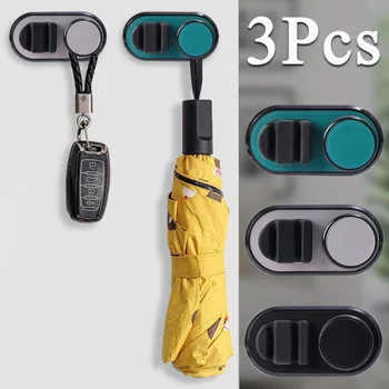 Крючок для хранения в автомобиле, крючки для подвешивания на приборной панели, Универсальный Мини-Самоклеящийся Органайзер для ключей, USB-кабель, Держатель кабеля для наушников
