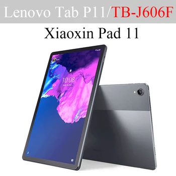 Чехол для планшета Lenovo Tab P11 2021 Силиконовая мягкая оболочка TPU Крышка подушки безопасности Прозрачная защита для Xiao xin pad 11.0 TB-J606F