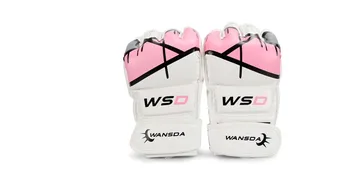 Новый бренд боксерских перчаток MMA из искусственной кожи высшего качества MMA Half Fighting боксерские перчатки для соревнований, тренировочные перчатки Бесплатная доставка