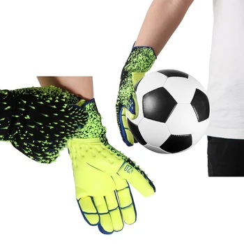 Вратарские перчатки Футбольные Перчатки Вратарские Перчатки с сохранением пальцев Вратарские Перчатки