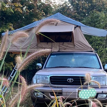 брезентовая палатка RTT на крыше для сна на крыше автомобиля, от 2 до 3 человек на багажнике на крыше, новый дизайн, водонепроницаемая палатка для трейлера